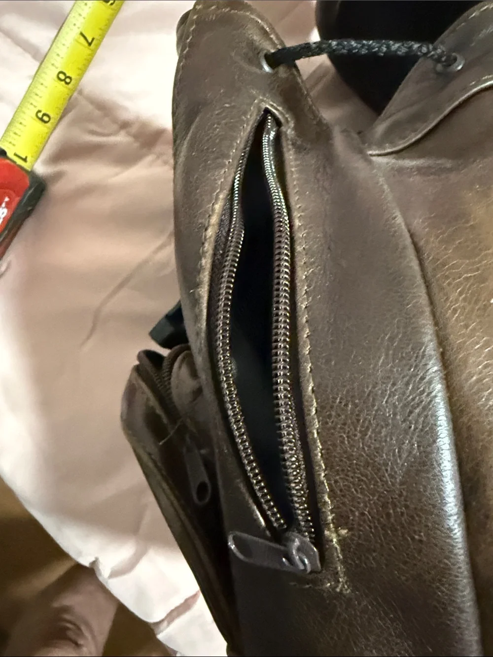 Men's Leather Backpack